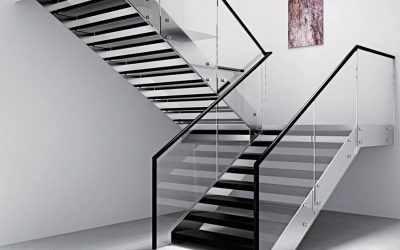 America George Double Steel Plate Staircase