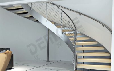 ​The Timeless Elegance of Curved Staircases