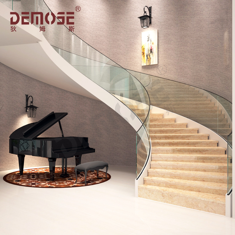 ​The Timeless Elegance of Curved Staircases