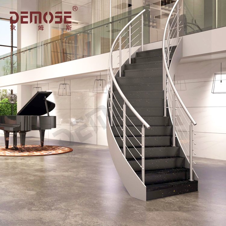 ​The Timeless Elegance of Curved Staircases