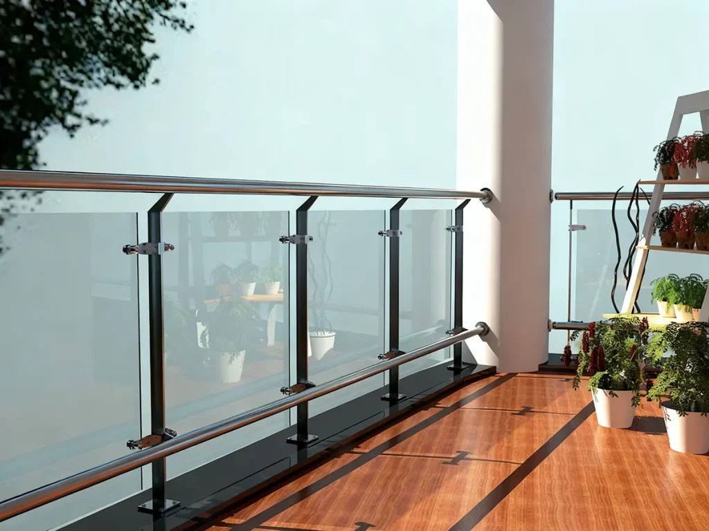 Algeria Glass Railing